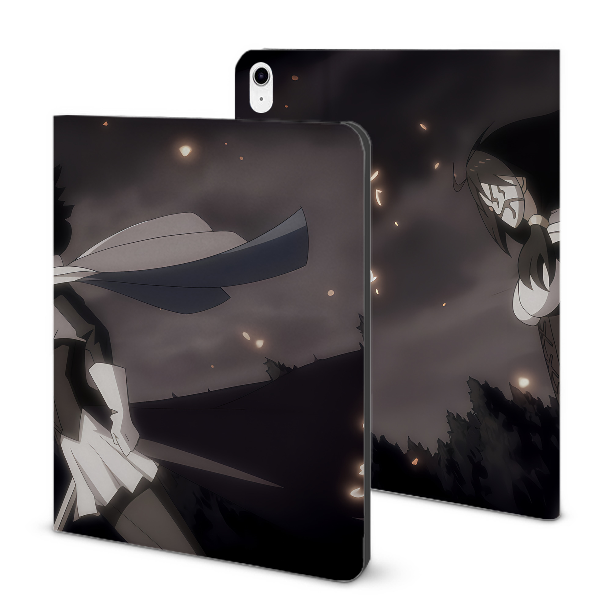 （画像用） 転スラ Regarding Reincarnated to Slime IPad ケース ブック型 PUレザー TPU 耐衝撃 軽量 薄型 ペン収納なし 全面保護 IPad 各モデル対応
